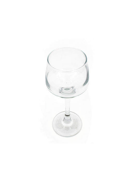 Set of Glasses Liqueur/Ouzo made of Glass Stemmed 80ml 6pcs