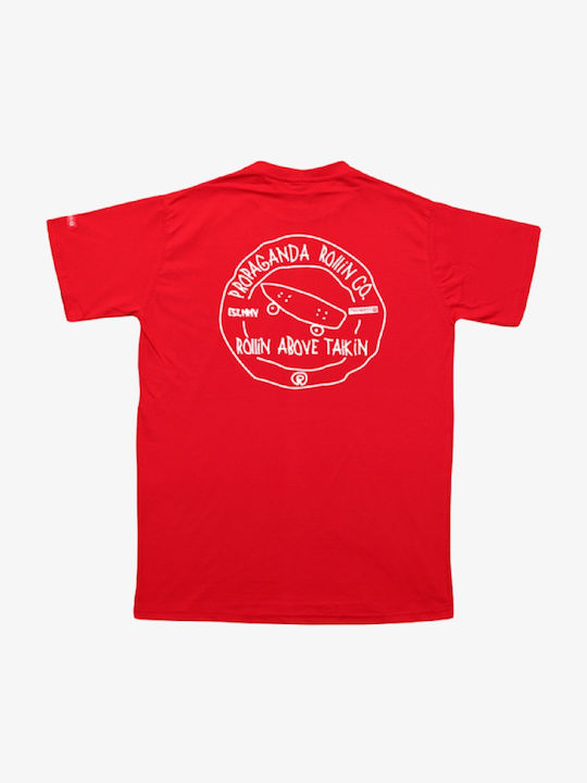 Propaganda Men's Short Sleeve T-shirt Red