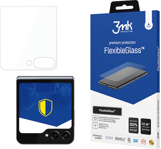 3MK Galaxy Z Flip 5 Front Ceramic Tempered Glass (Galaxy Z Flip5)