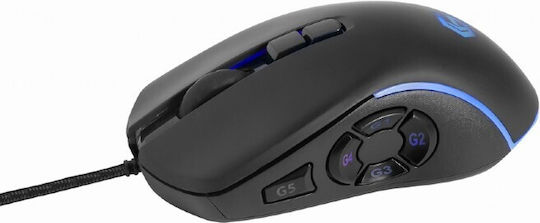 Gembird MUSG-RAGNAR-RX500 RGB Gaming Mouse 7200 DPI Black