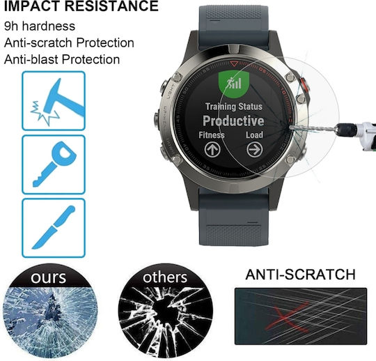 Tempered Glass για το Garmin Fenix 5/5 Plus 1τμχ CA4127