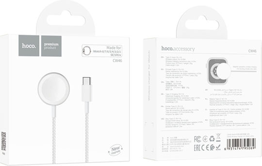 Hoco Cw46 Ladegerät für Apple Watch Weißς