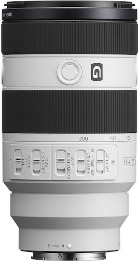 Sony Full Frame Camera Lens FE 70-200mm f/4 Macro G OSS II Macro / Tele Zoom for Sony E Mount Black
