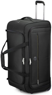 Delsey 2 Sack Voyage Schwarz mit Rädern L74xB34.5xH36cm.