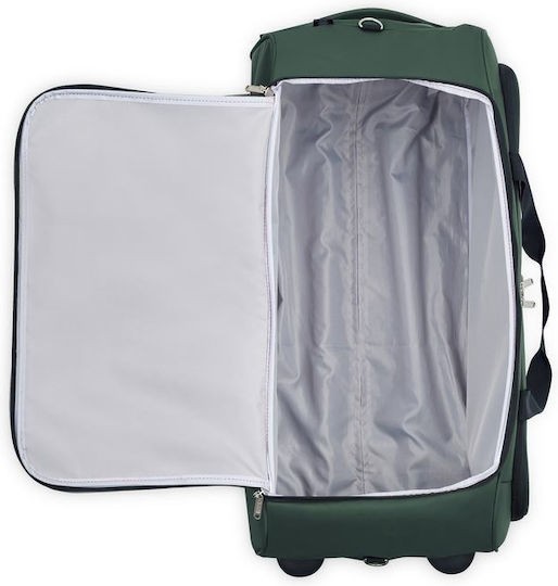 Delsey Pin Up 6 Sack Voyage Green with Wheels Fabric L74xW34.5xH36cm
