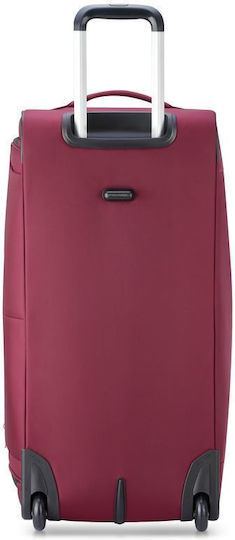Delsey Pin Up 6 Sack Voyage Burgundy with Wheels Fabric L74xW34.5xH36cm
