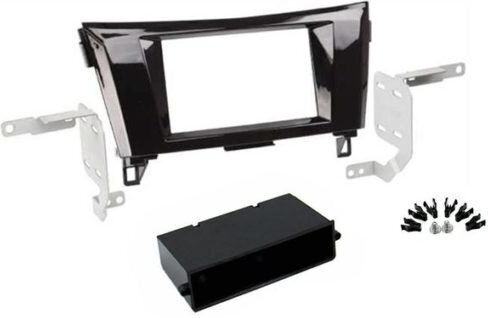 Connects2 DIN-Verkleidungsplatten 2 Din Frontblende R/CD Nissan Qashqai/X-Trail 2014 für Nissan Qashqai