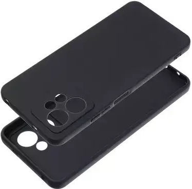 Μάτ Coperta din spate Silicon rezistent Negru (Redmi Note 12 4G)