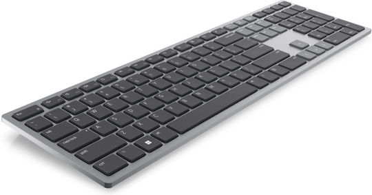 Dell KB700 Ασύρματο Πληκτρολόγιο Αγγλικό US Ασημί