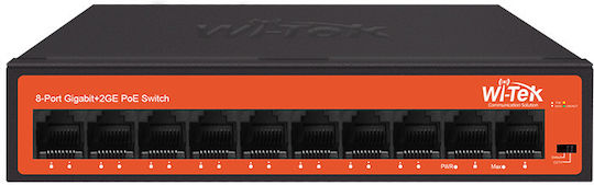 Wi-Tek WI-PS210H v1 Verwaltet L2 PoE+ Switch mit 10 Ports Ethernet