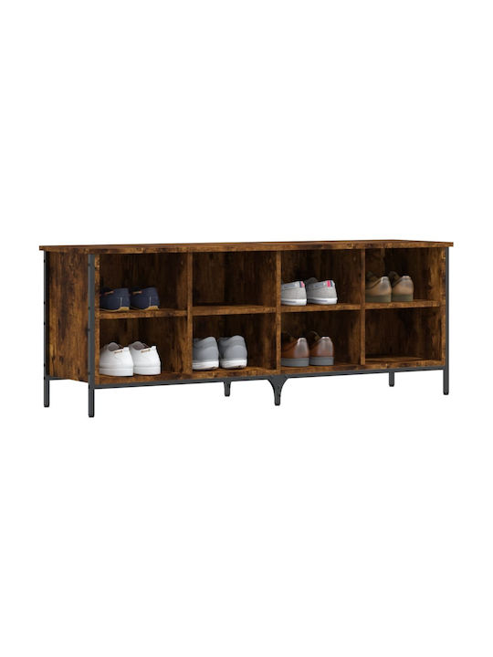 Suport pentru pantofi cu 6 Rafturi Galbenă L131xW35xH50cm