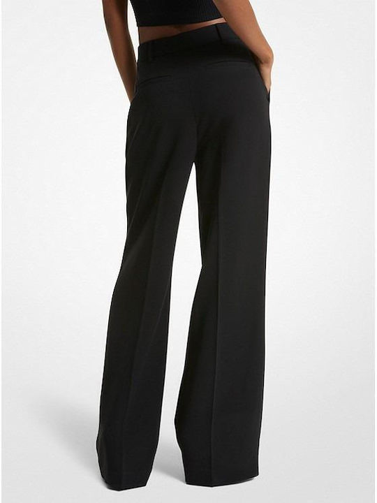 Michael Kors Women's Fabric Trousers Black