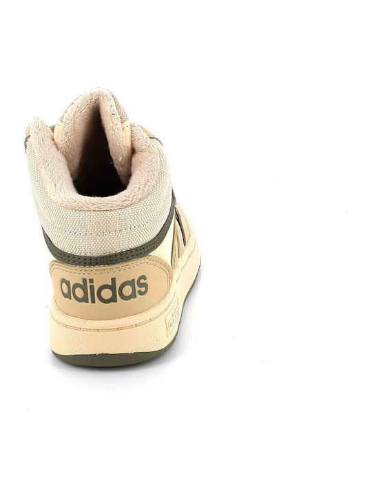 Hoops Mid 3.0 Παιδικά Sneakers High Μπεζ
