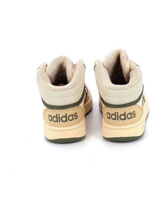 Hoops Mid 3.0 Παιδικά Sneakers High Μπεζ