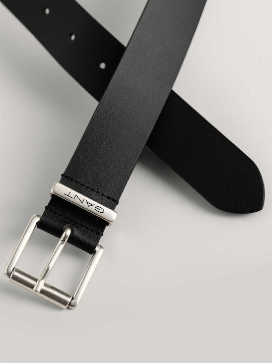 Men's Belt Leather Black