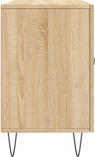 Sideboard Wooden with Drawers Sonoma Oak 100x36x60cm
