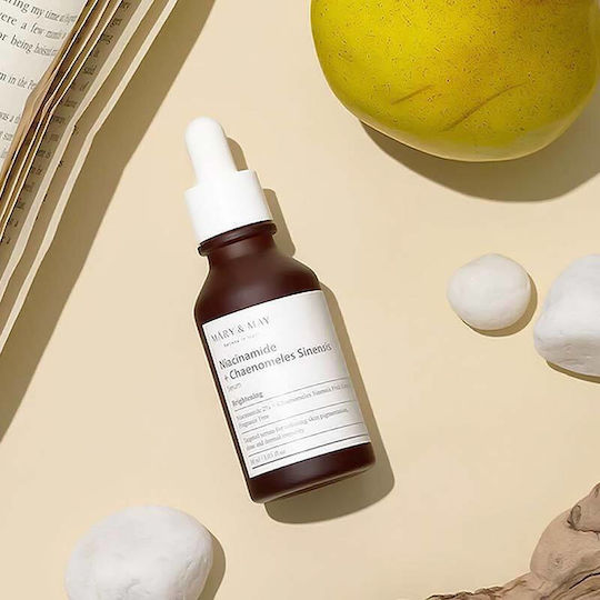Mary & May Niacinamide Chaenomeles Sinensis Anti-aging Serum Face with Niacinamide 30ml