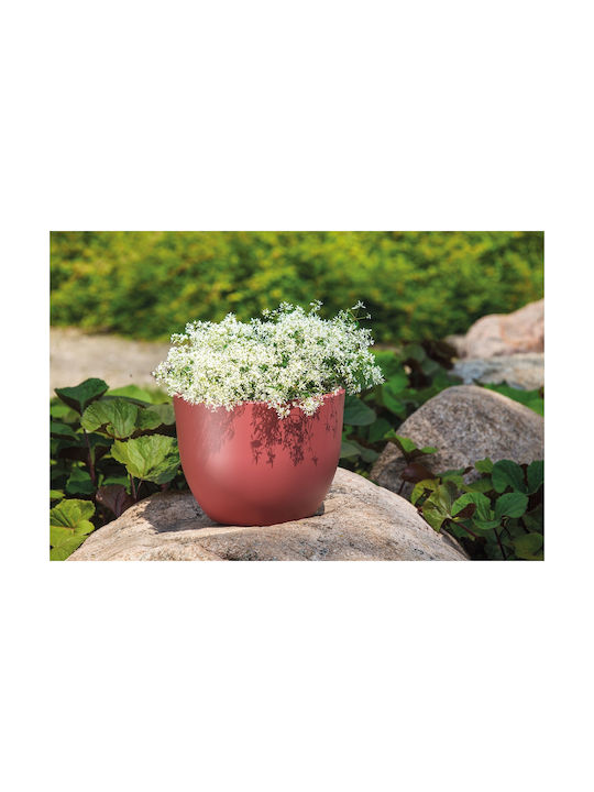 Form Plastic Muna Γλάστρα Πλαστική Anthracite 29.5x29.5x22εκ.