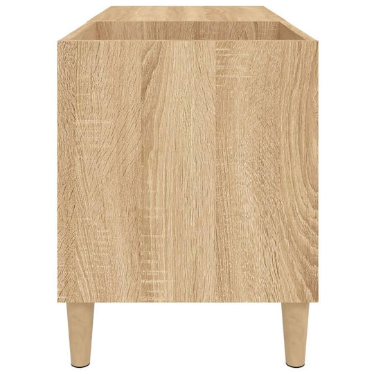vidaXL Sonoma Oak Hi-Fi Furniture Brown 38x84.5x48cm
