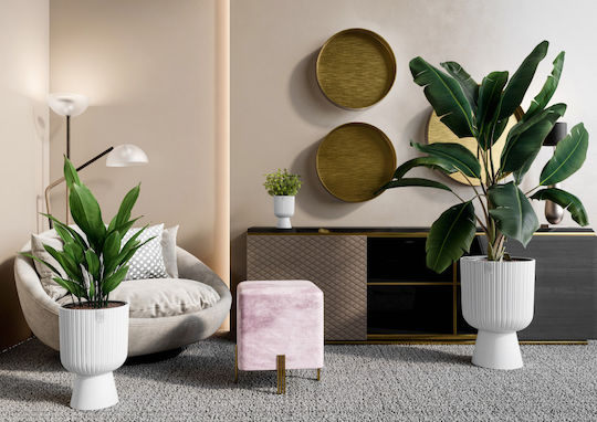 Form Plastic Keli Mika Topf Kunststoff Anthracite 29x29x43cm.
