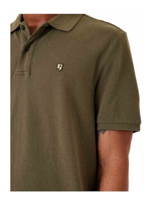 Polo Bluza Tricou Cu Mânecă Scurtă Kaki