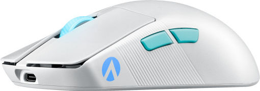 Asus ROG Harpe Ace Aim Lab Edition Ασύρματο Gaming Ποντίκι 36000 DPI Moonlight White