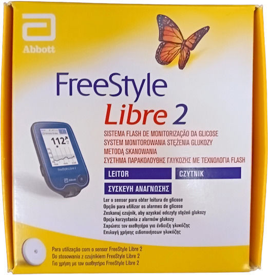 Abbott FreeStyle Libre 2 Glucose Meter With Flash Function without Replacement Sensor