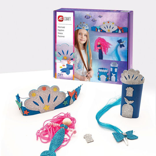 AS Paper Cutting Mermaid for Children 3+ years Years