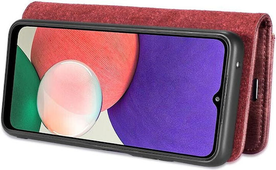 DG.MING Detachable Wallet Δερματίνης Κόκκινο (Galaxy A22 5G)