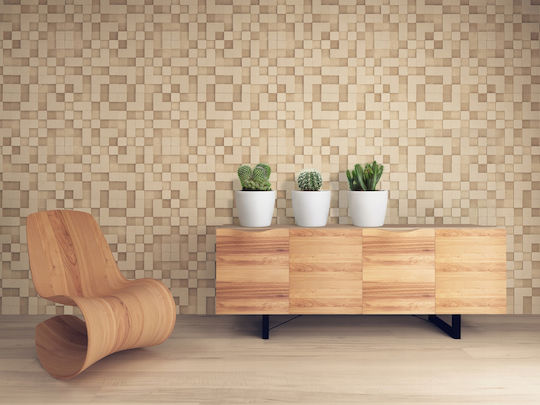 Lamela Magnolia Γλάστρα Πλαστική Λευκή 13.5x13.5x12εκ.