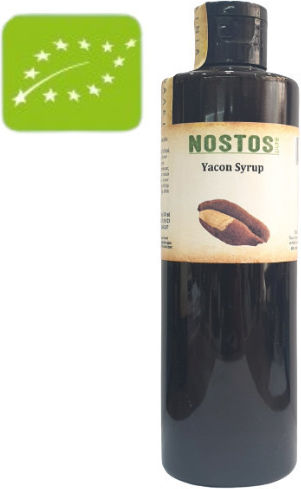 Nostos Pure Yacon Syrup Organic Supliment pentru Slăbire 250ml