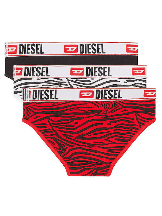 Diesel Ανδρικά Μποξεράκια 3Pack