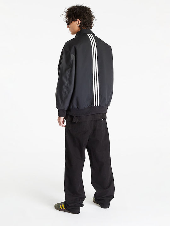 Originals Collegejacke Winter Jacke Schwarz
