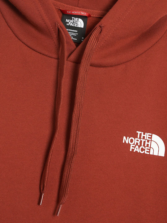Sweatshirt with Hood Brown