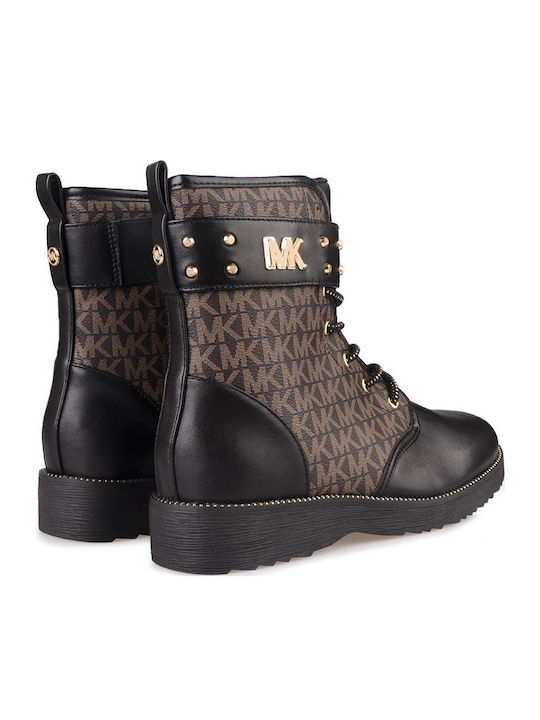 Kids Boots with Laces Black