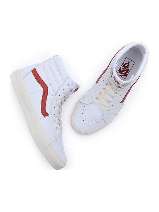 Vintage Pop Sk8-hi Sneakers Red