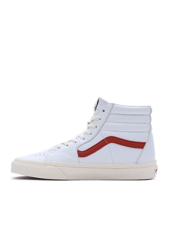 Vintage Pop Sk8-hi Sneakers Red