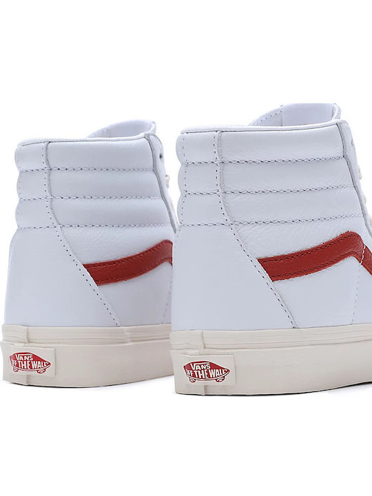 Vintage Pop Sk8-hi Sneakers Red