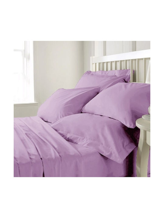 Anna Riska Prestige Pillowcase Set Oxford 7 Lilac 50x70cm.