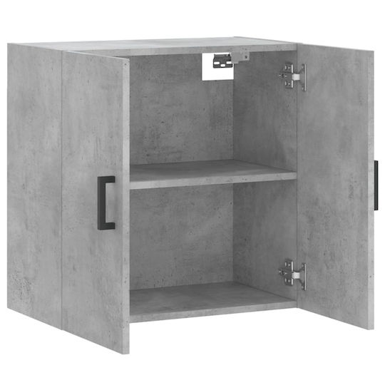 vidaXL Bathroom Cabinet L60xW31xH60cm Gray