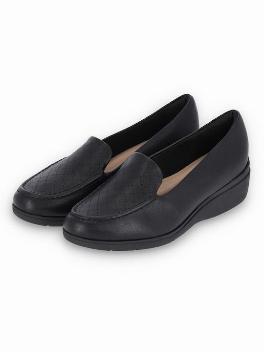 Piccadilly Moccasini pentru femei în culoarea Negru