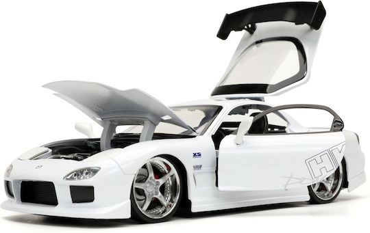 Jada Toys Mazda RX-7 Αυτοκινητάκι 1:24 Fast and Furious για 8+ Ετών