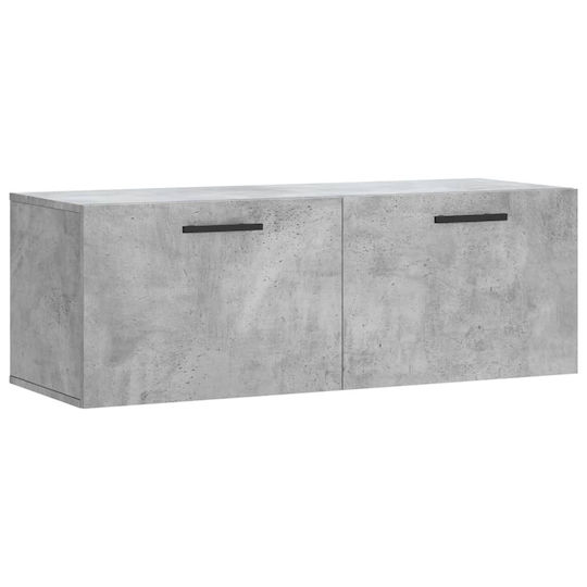 vidaXL Badezimmerschrank B100xT36.5xH35cm Gray