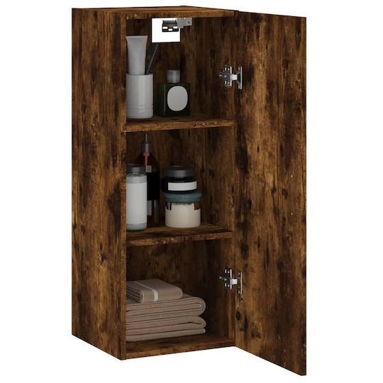 vidaXL Ντουλάπι Μπάνιου 34.5x34x90cm Δρυς