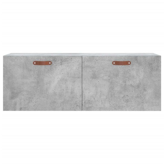 vidaXL Bathroom Cabinet L100xW36.5xH35cm Gray