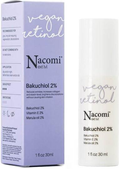Nacomi Be Like Phoenix 2% Αντιγηραντικό Serum Προσώπου με Bakuchiol & Ρετινόλη 30ml