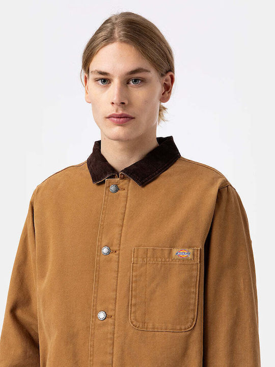Canvas Unlined Chore Χειμωνιάτικο Μπουφάν Brown Duck