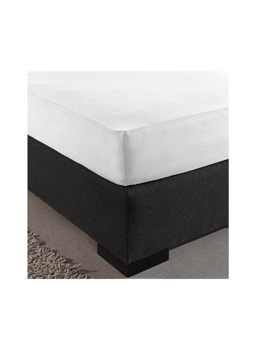 DreamHouse Sheet Double with Elastic 140x200+30cm. Dubbel Jersey White