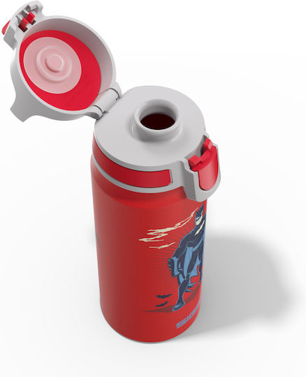 Sigg Παιδικό Παγούρι από Αλουμίνιο Batman Non Spill Κόκκινο 600ml
