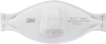 3M Aura + Μάσκα Προστασίας με Βαλβίδα Λευκή 1883 10τμχ